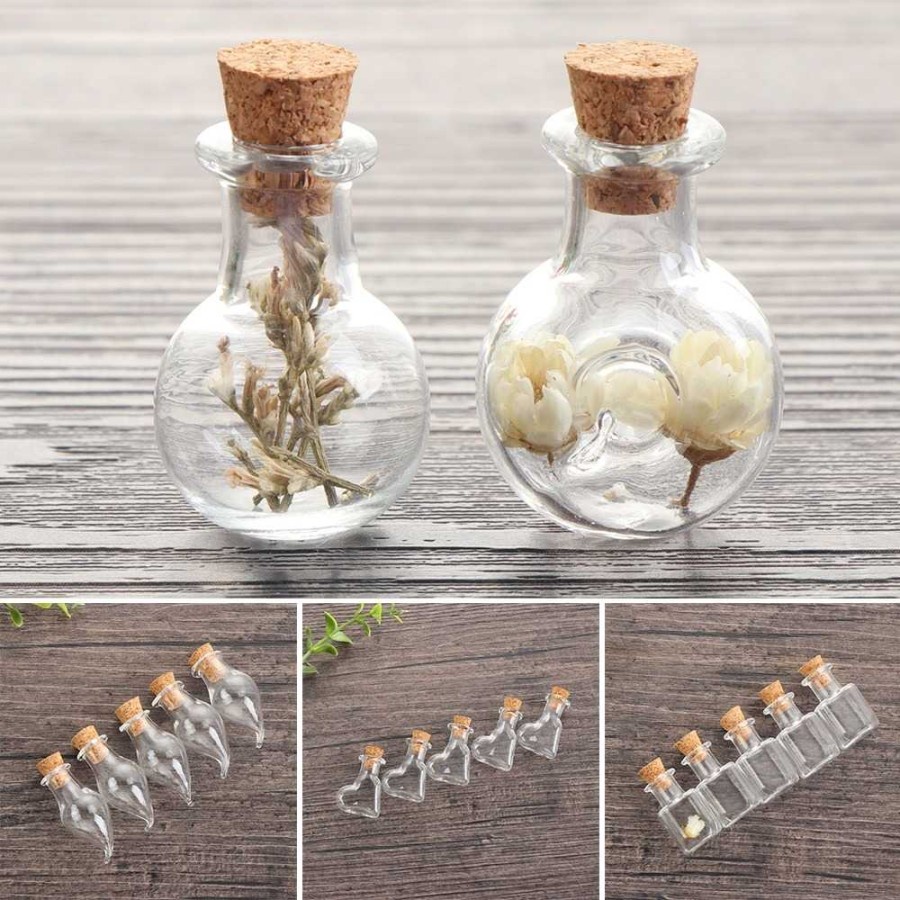 Jual Botol WadahToples Kaca Transparan Mini Bentuk Bintang | Shopee ...