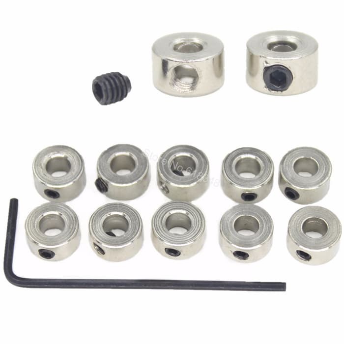 Acier Inoxydable Fixation Axe SUNGOOYUE Pièces D'avion De Modèle D'avion RC, 20pcs RC Plane Landing Gear Stopper Set Collier De Roue 3.1mm En Acier Inoxydable Modèle D'avion Roues Et Pneus De Train