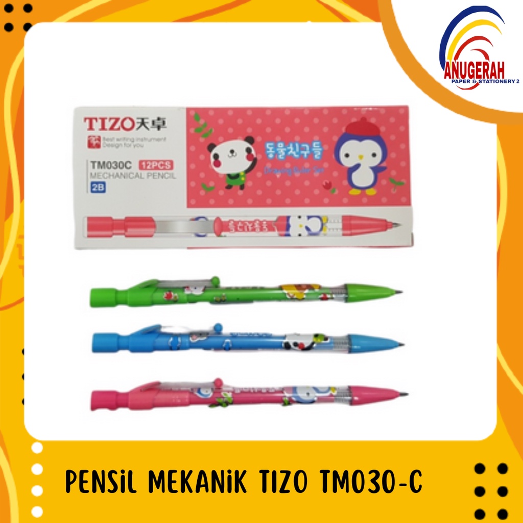 Jual Pensil Mekanik Tizo Tm030 C Pcs Shopee Indonesia