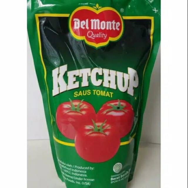 Jual DelMonte Saus Tomat Delmonte Pouch 1kg / Saos Delmonte Tomat 1kg ...