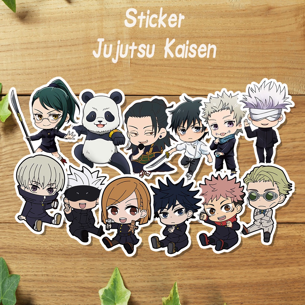 Jual Sticker Anime Jujutsu Kaisen / Stiker Pack Gojo Satoru (6Pcs ...