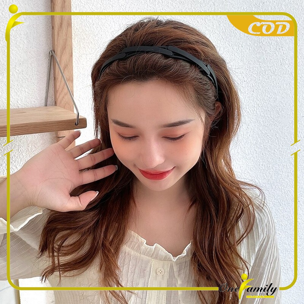 Jual ONE-C271 Bando Lipat Fashion Korea Style Magic Folded Hairband ...