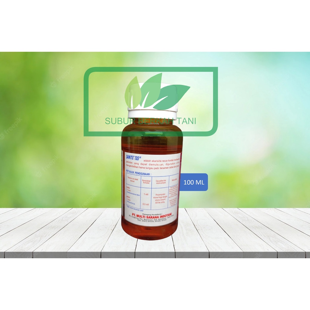 Jual akarisida samite 100 ml 135ec | Shopee Indonesia