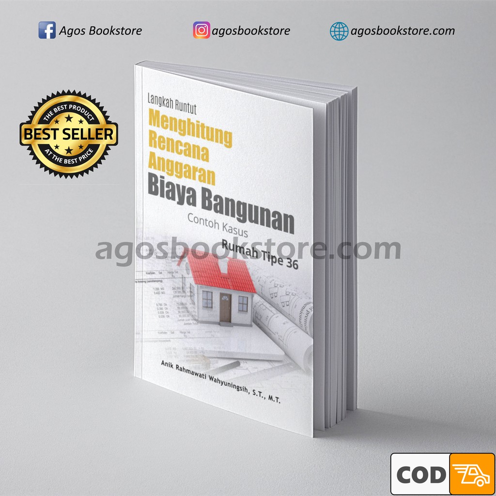 Jual Buku Langkah Runtut Menghitung Rencana Anggaran Biaya Bangunan