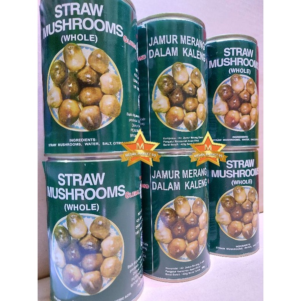 Jual Global Brand Straw Mushroom 425gr Jamur Merang Jamur Kaleng