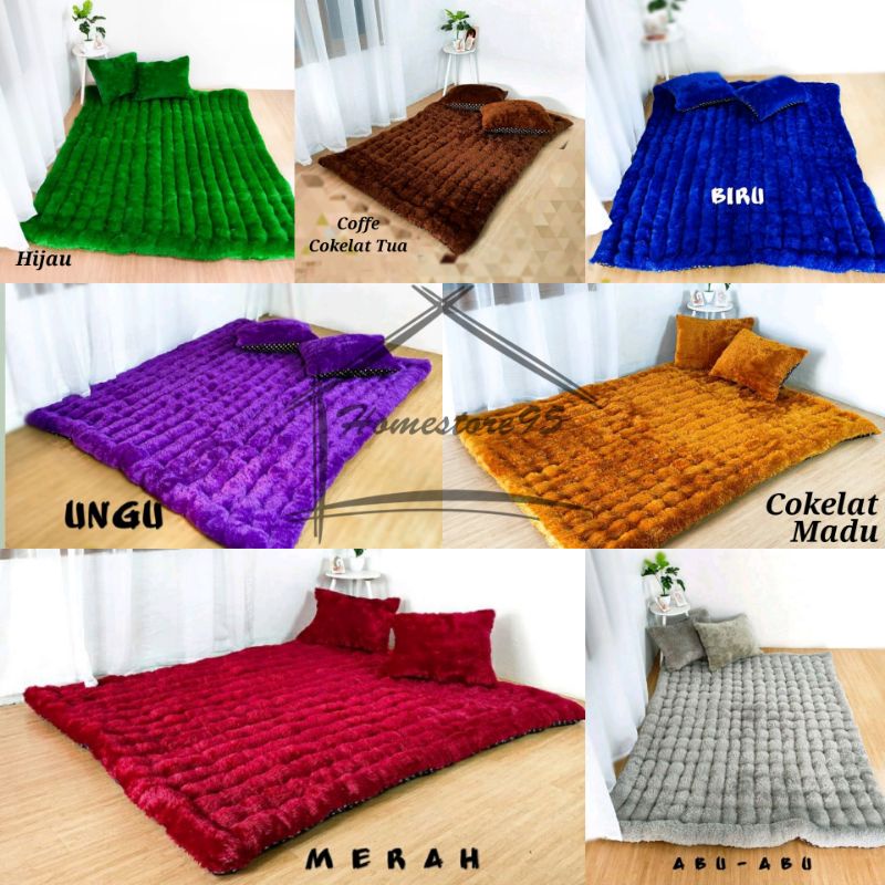 Jual Kasur Gender Bulu Rafsur/ Kasur Lantai Bulu Rafsur/ Kasur Lipat ...