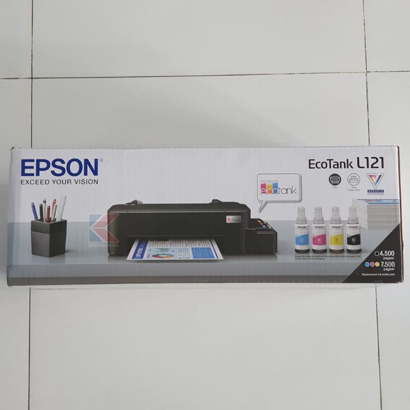 Jual Printer Epson L121 Pengganti Printer Epson L120 Tinta Ori Free Bubble Wrap Dus Shopee 1333