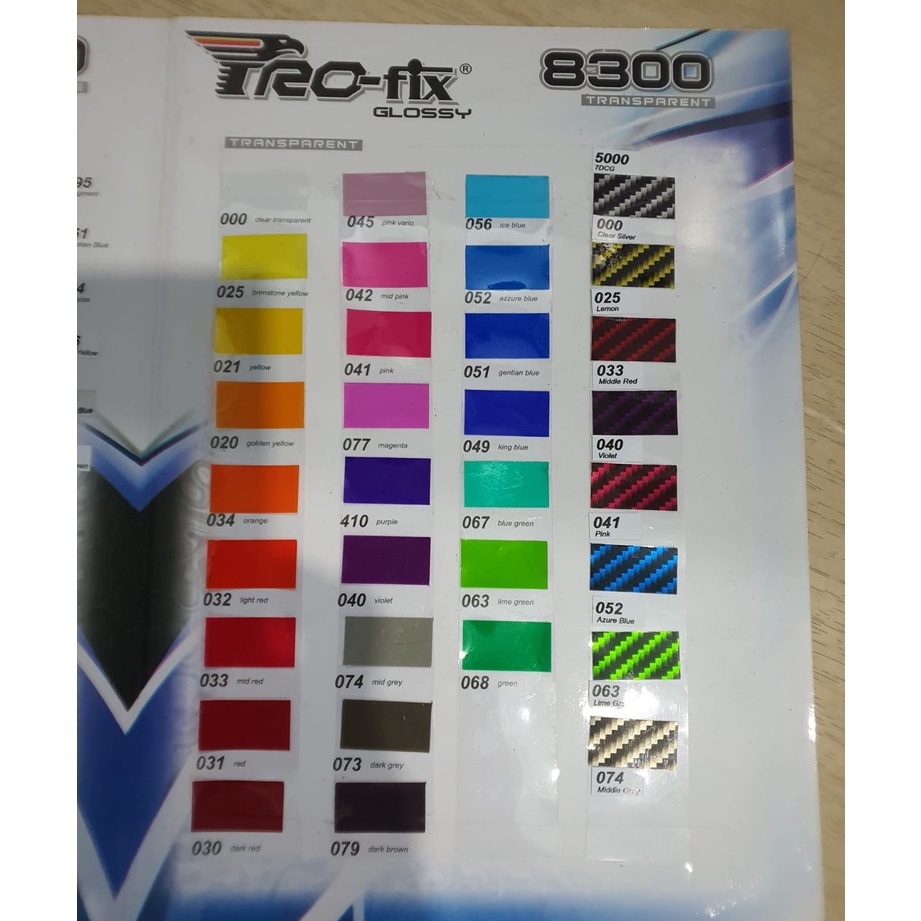 Jual Katalog Sticker Profix | Shopee Indonesia