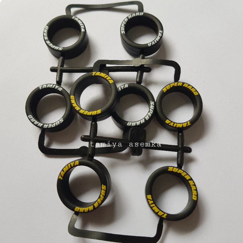 Jual REP TAMIYA 95323 SUPER HARD LOW PROFILE TIRE/ SUPER HARD HITAM ...