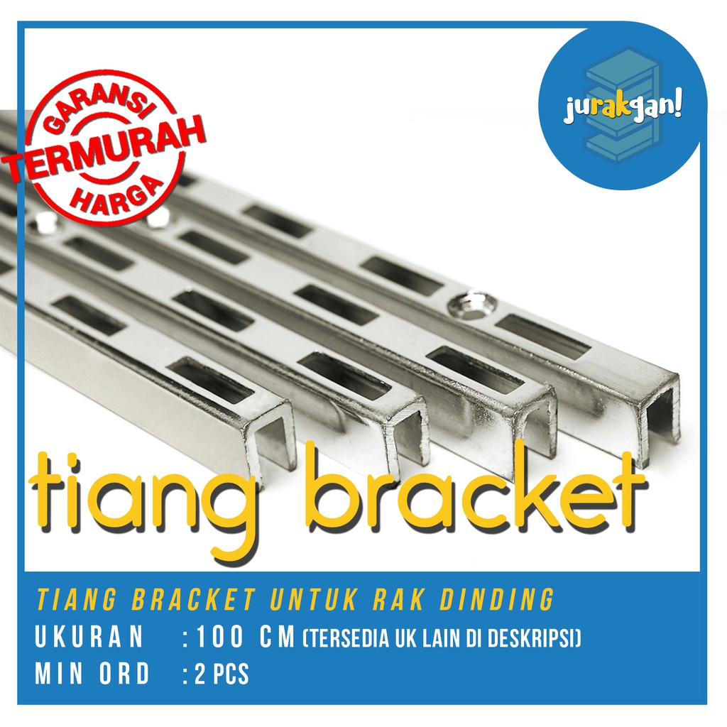 Jual Tiang Bracket Rak Kaca Kayu Berbagai Ukuran Termurah Shopee