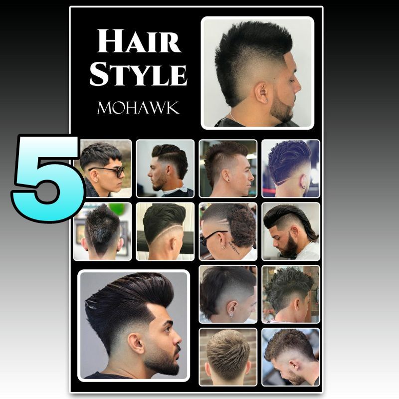 Jual Poster Gambar Top Model Barbershop | Shopee Indonesia