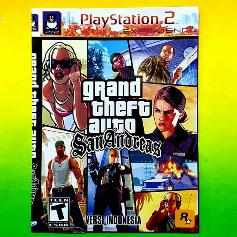 Jual Grand Theft Auto San Andreas PS2 Original - Kab. Badung