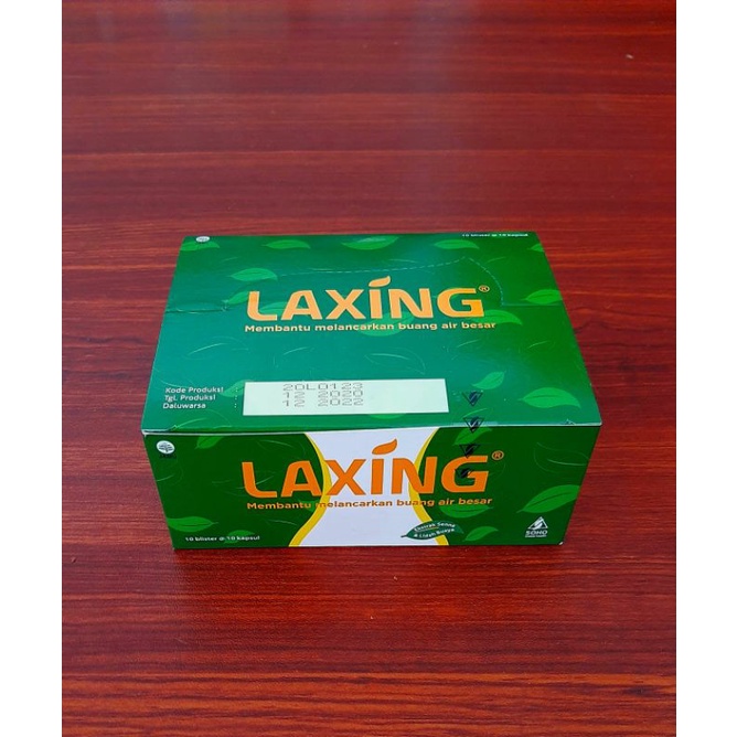 Jual Laxing Kapsul Baru 1 Box 10 Strip 100 Pcs Shopee Indonesia