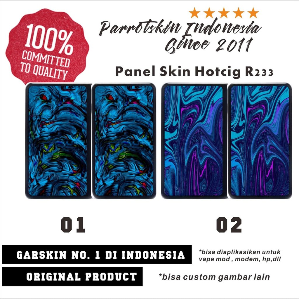Jual Garskin Skin hotcig r233 resin abstrak Edition sticker | Shopee ...