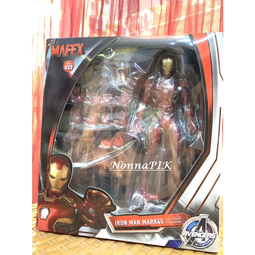 Jual Figure MAFEX Iron Man Mark 45 No. 022 Avengers Infinity War