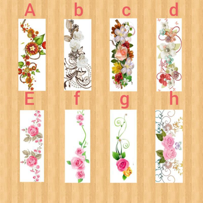 Jual Stiker Kaca Uk 30x150cm Aneka Motif Bunga Cantik | Shopee Indonesia