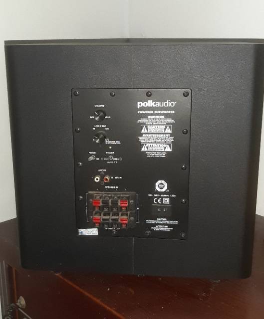 Jual Polk Audio Subwoofer PSW110 BLACK | Shopee Indonesia
