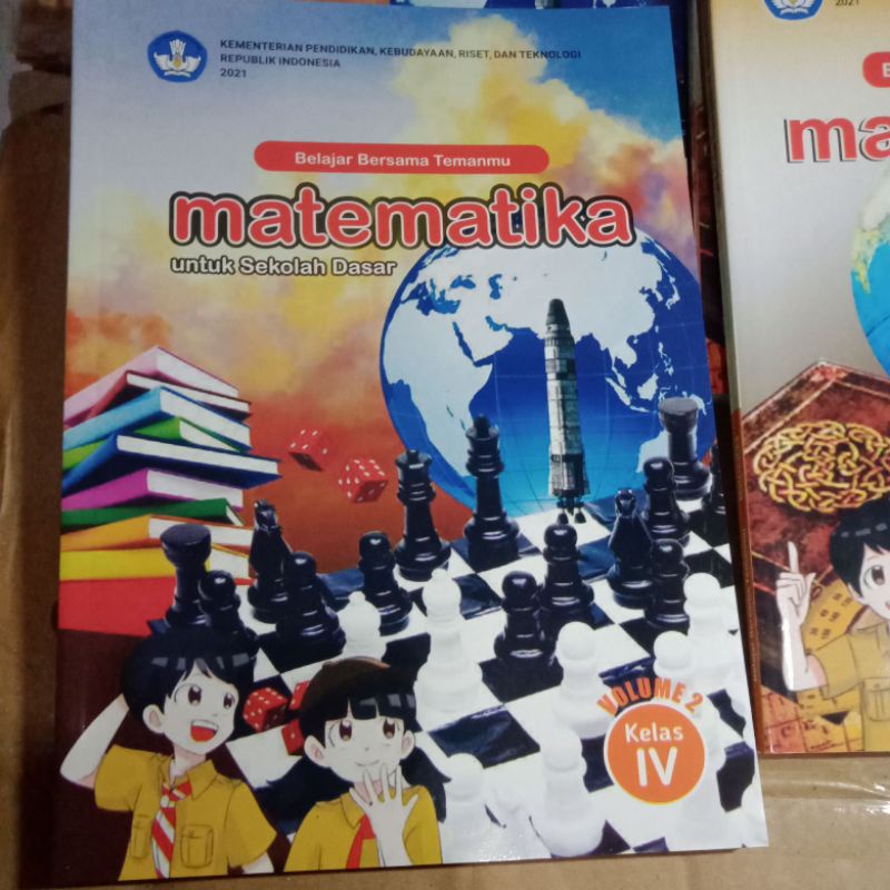 Jual Matematika Kurikulum Merdeka Kelas 4 SD Volume 1 2 | MTK Kelas IV ...