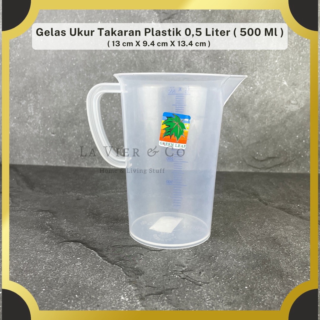 Jual Gelas Ukur Gelas Takaran Gelas Takar Plastik 05 Liter 500 Ml Shopee Indonesia 5218