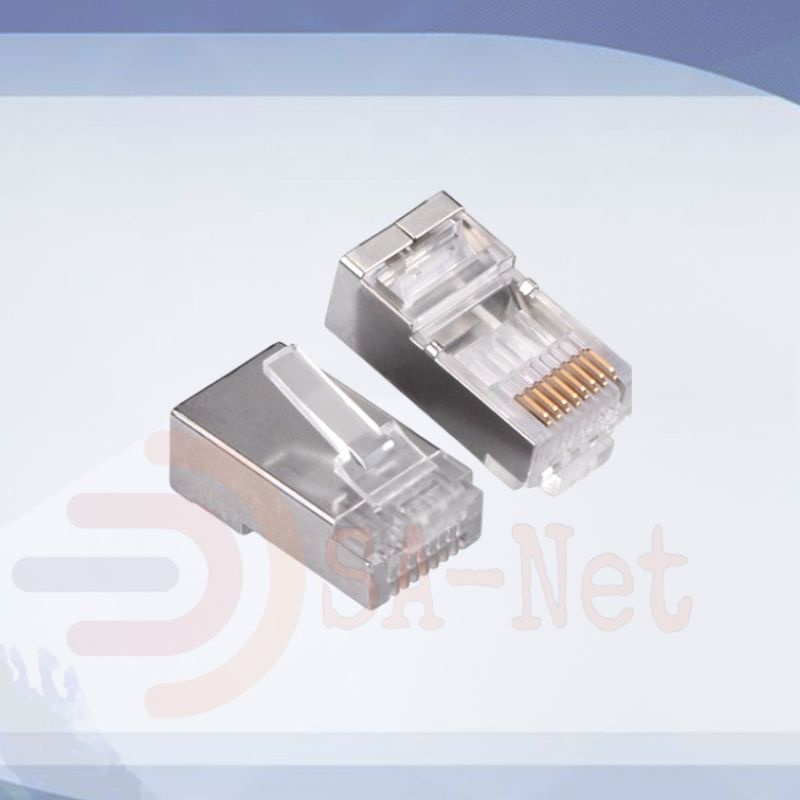 Jual 1 PACK ISI 50 PCS KONEKTOR RJ45 CAT 6 / CAT 5E BESI | Shopee Indonesia