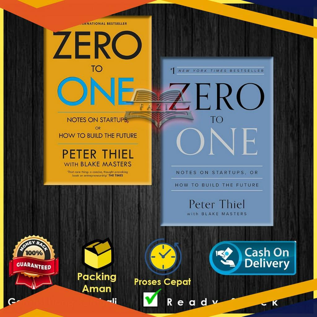 Jual FANTASTIS Zero to One by Peter Thiel IndoEnglish | Shopee Indonesia