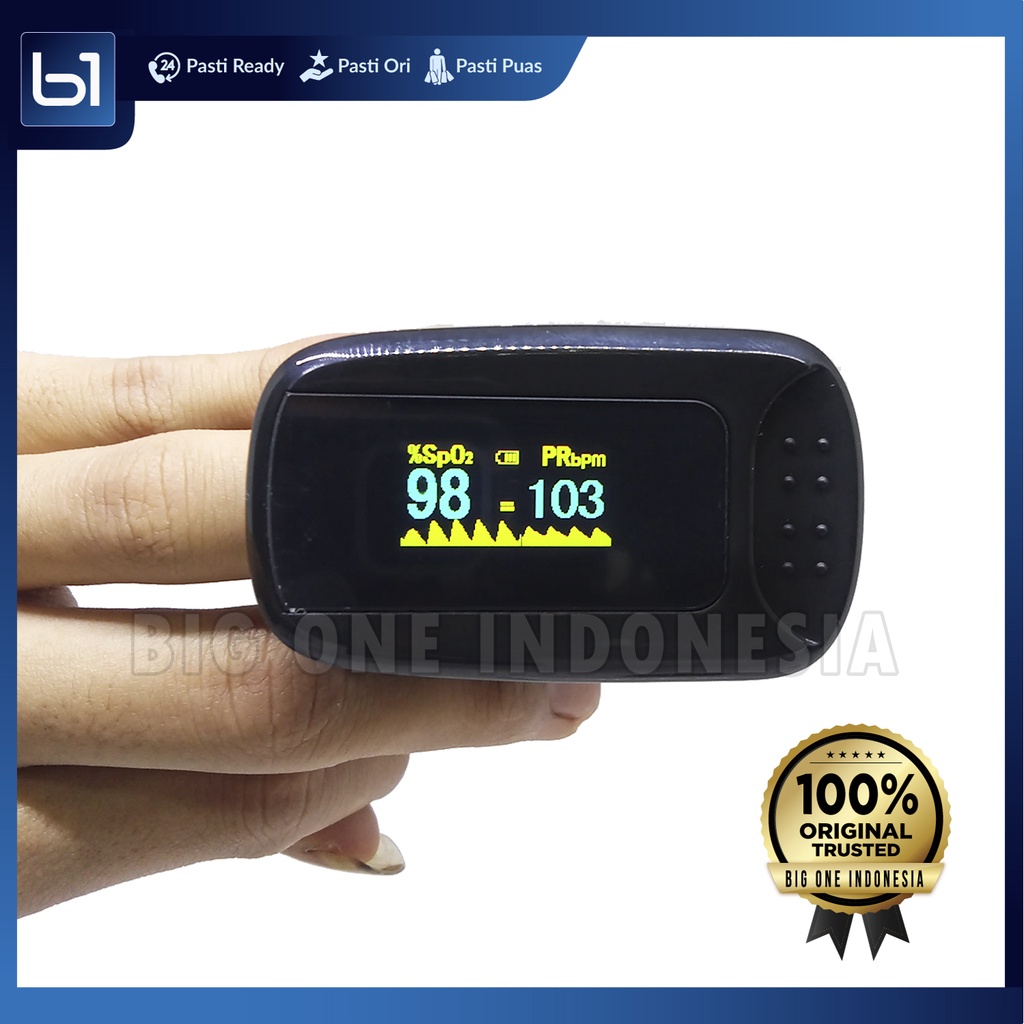 Jual ZONDAN Oxymeter A5 Medical Grade, Alat Saturasi Oksigen Darah