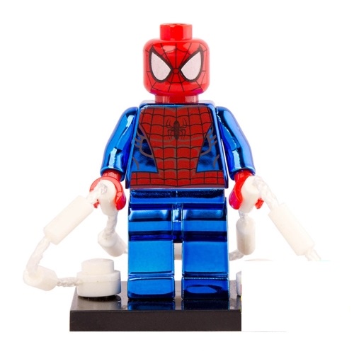 Jual Minifigure Minifig Avengers Spiderman Spider-Man Chrome Limited ...
