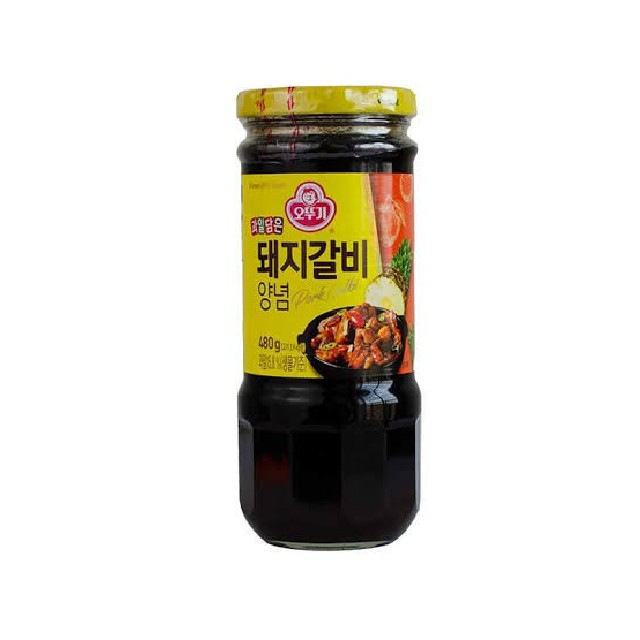 Jual Saus Korean BBQ Ottogi Pork Galbi Marinade Sauce 480 Gram Shopee