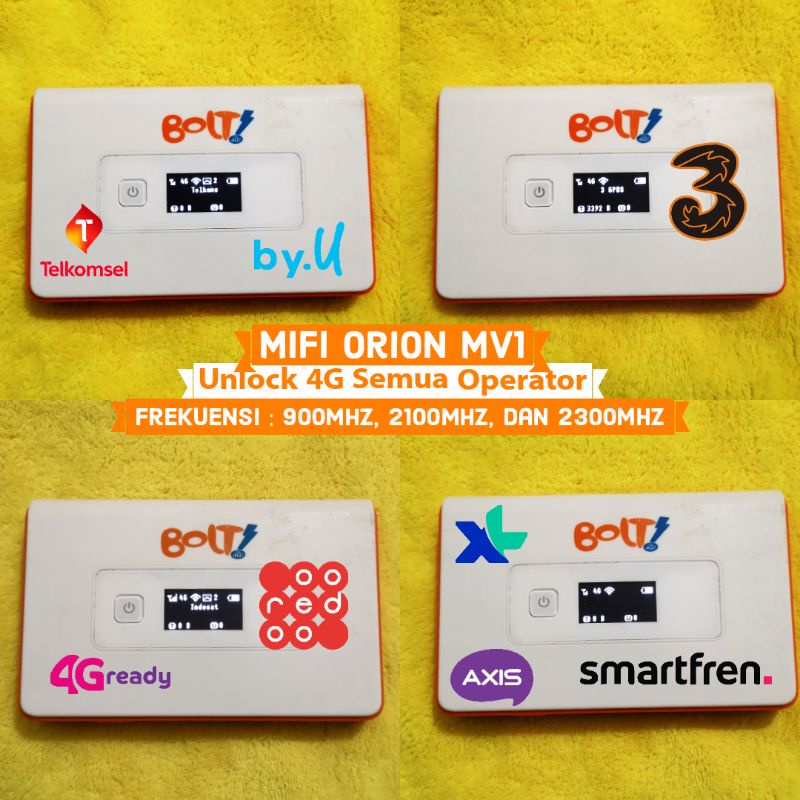 Jual Modem MiFi 4G Semua Operator Orion Unlock 900 2100 2300 | Shopee ...