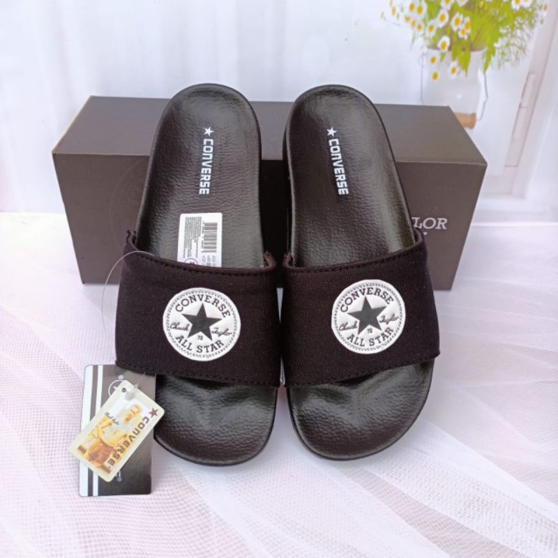 Jual Sendal Slop Converse CT Allstar Sandal Selop Sendal Slide Pria ...