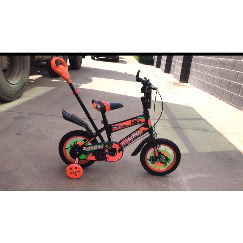 Jual Sepeda BMX 12 Sakoni Stalion Tongkat Ban Hidup / Sepeda Anak 12 ...
