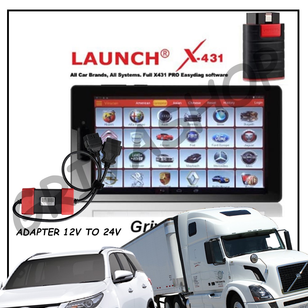 Jual SCANNER TRUK DAN ALAT BERAT Launch Thinkdiag Golo 4 Car, dengan