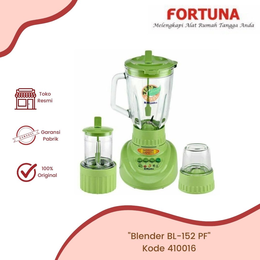 Jual Miyako Blender Bl 152 Pf Ap Shopee Indonesia 7693