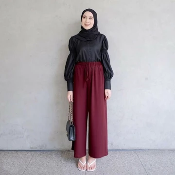 Celana Kulot Wanita Jumbo Premium Kulot Wanita Muat Bb 40 115Kg