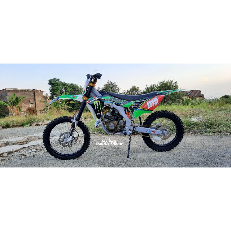 Jual paket modifikasi trail tanpa mesin untuk ninja kebo kxf250 2020