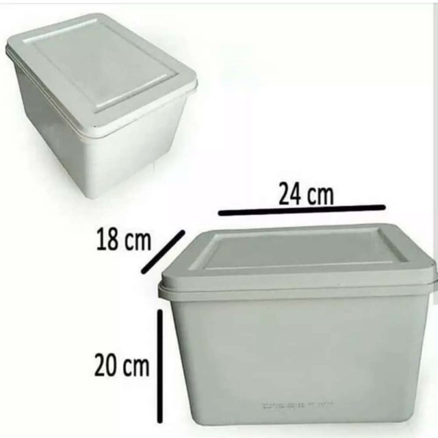 Jual Box ice cream 8L buat kandang hamster ular gecko landak mini tikus ...