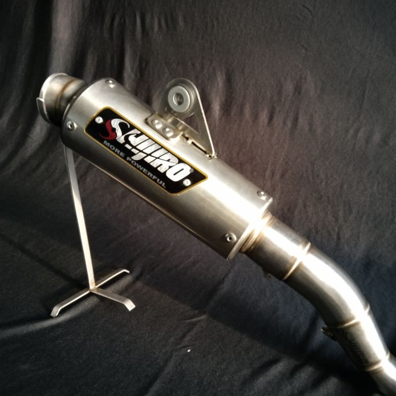 Jual Knalpot Vespa Matic LX 2v type M45-M3 Shijiro Racing Original ...