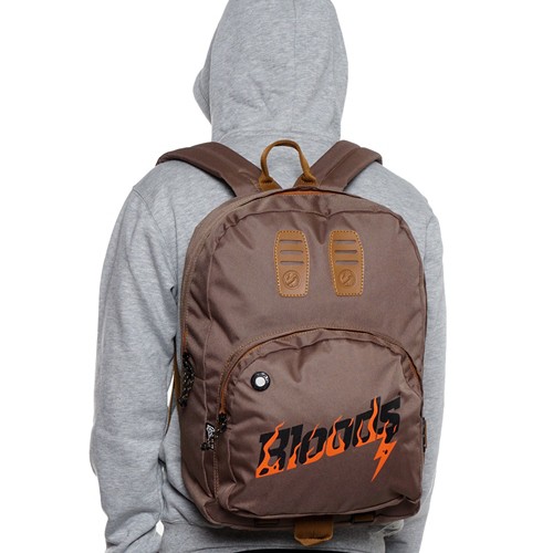 Jual Bloods Backpack Tas Punggung Burned 02 Brown | Shopee Indonesia