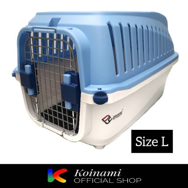Jual PET CARGO size L tas hewan kandang kucing anjing cat