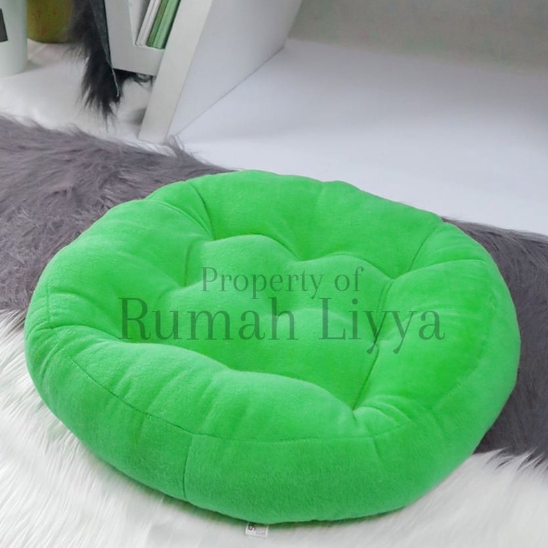 Jual RumahLiyya Cushion Ball Alas Bantal Duduk Bulat Lantai Kursi Sofa ...
