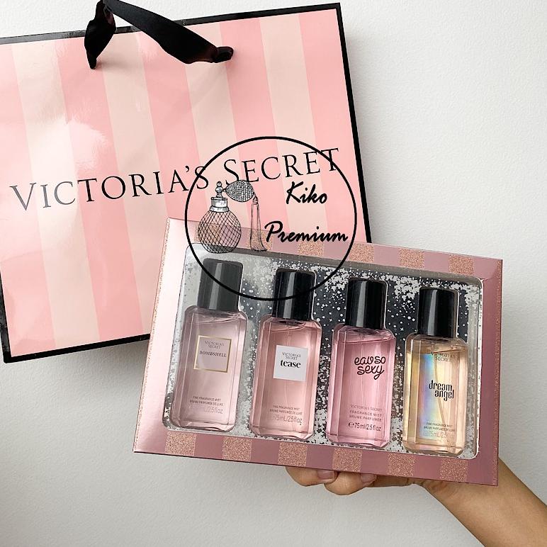 Jual VictoriaS Secret Sweet Fix 4Pc Set Bestseller Vs Bombshell 3Pc ...