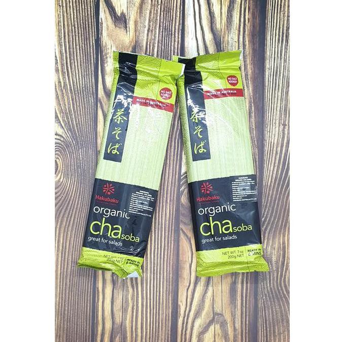 Jual Terlaris Hakubaku Organic Cha Soba 200 Gr Pasta Soba