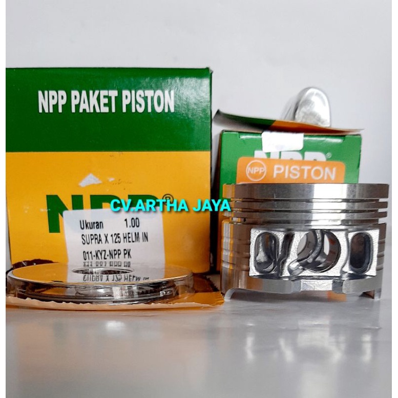 Jual PISTON KIT NPP HONDA SUPRA X 125 HELM IN KYZ / SUPRA X 125 FI K41 ...