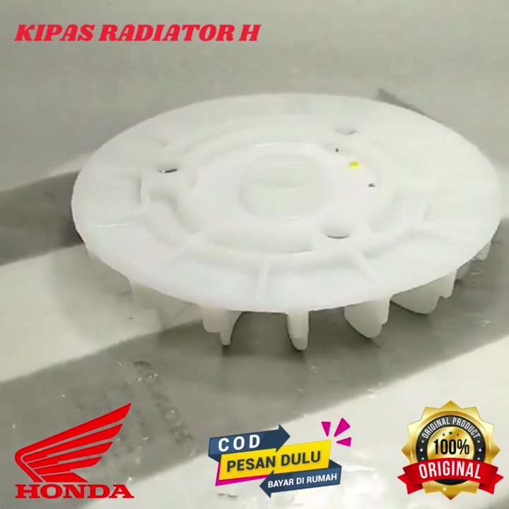Jual KIPAS RADIATOR HONDA KVB KUALITAS ASLI ORIGINAL HONDA AHM PRESISI ...
