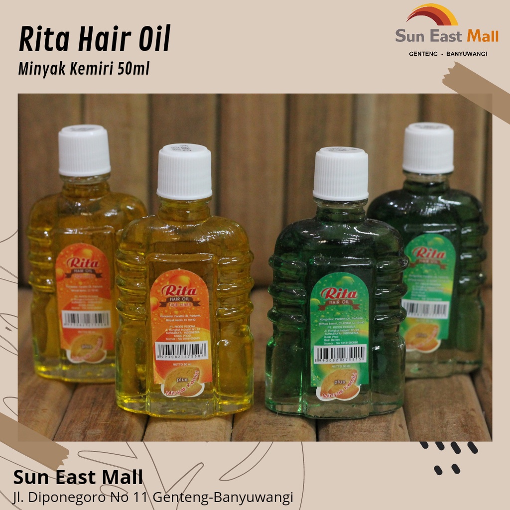 Jual RITA MINYAK KEMIRI 50ML | Shopee Indonesia