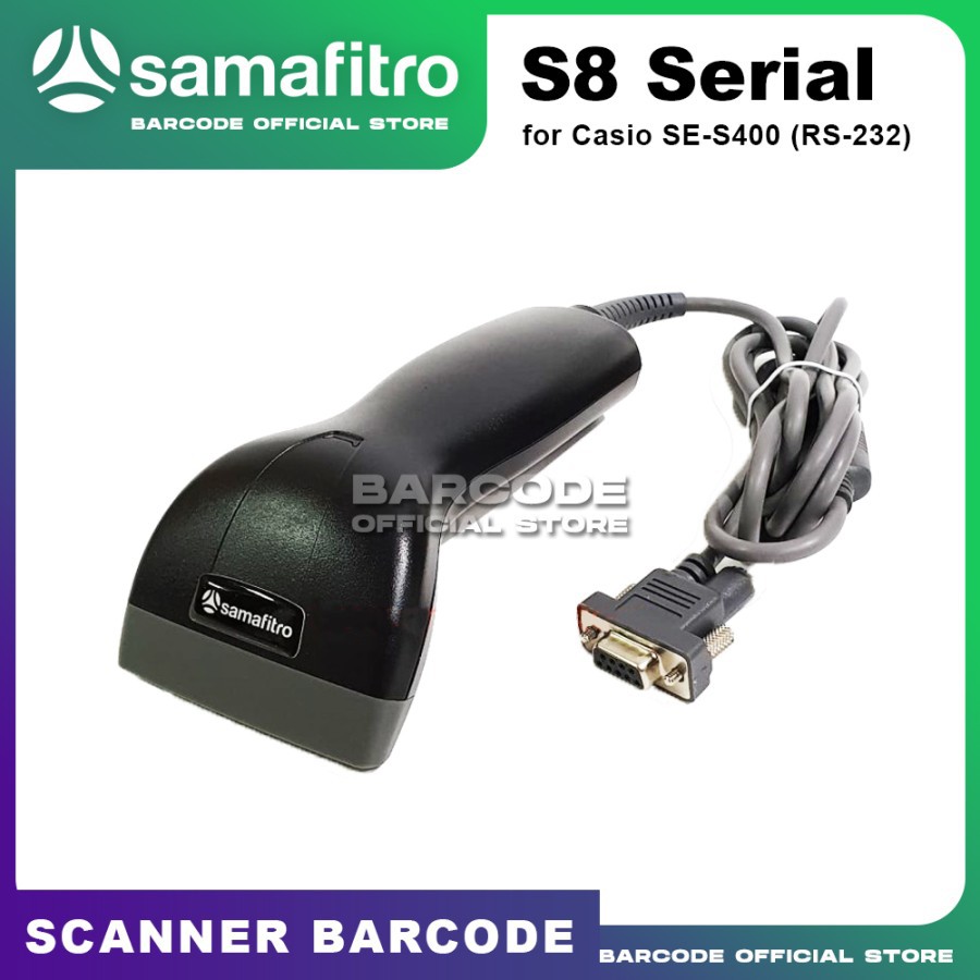 Jual BARCODE SCANNER SAMAFITRO S-8 PORT SERIAL Pengganti Zebex Z3100 ...
