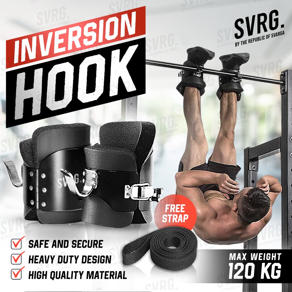 Jual Svarga Inversion Hook - Hanging Hook - Sit Up - Terapi Skoliosis ...