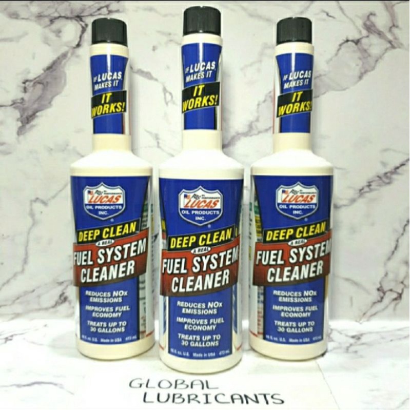 Jual Lucas Oil Deep Clean Fuel System Cleaner 473mL Made in USA