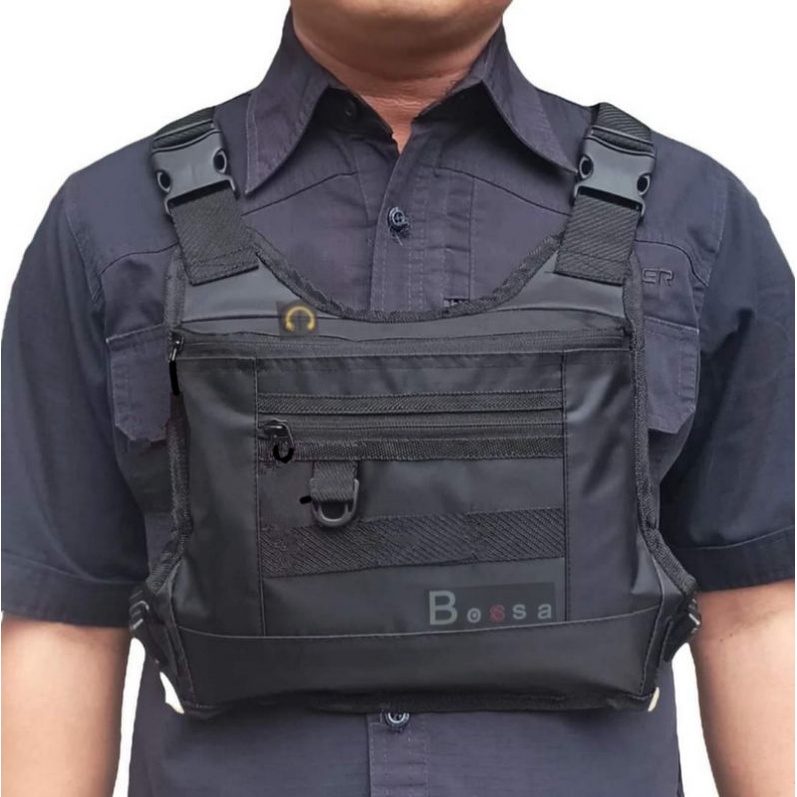 Jual tas dada-tas sepeda-taa motor-tas tutup dada-chest bag-tas rompi ...
