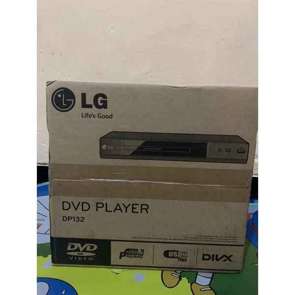 Jual LG DVD Player DP132 USB slim design dolby digital ORIGINAL